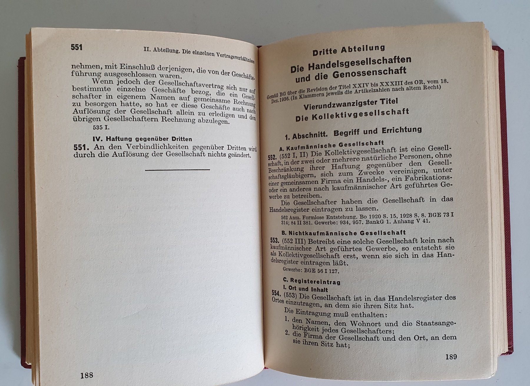Libri: OR Schweizeres Obligationenrecht 1971 – Usato da Giswil venduto da online-Brockenhaus 5