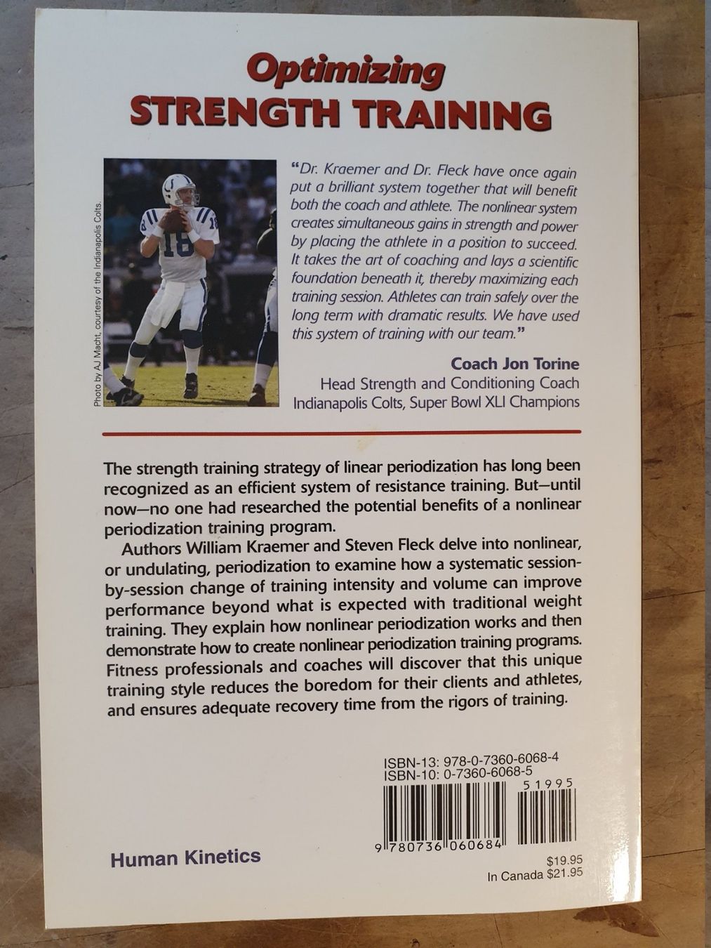 Libri: Optimizing Strength Traninig Willian J. Kraener Steven J. Fl – Usato da Zürich venduto da loosebone 6