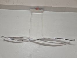 "Idana" Hängeleuchte mit Chrom & Twist Design