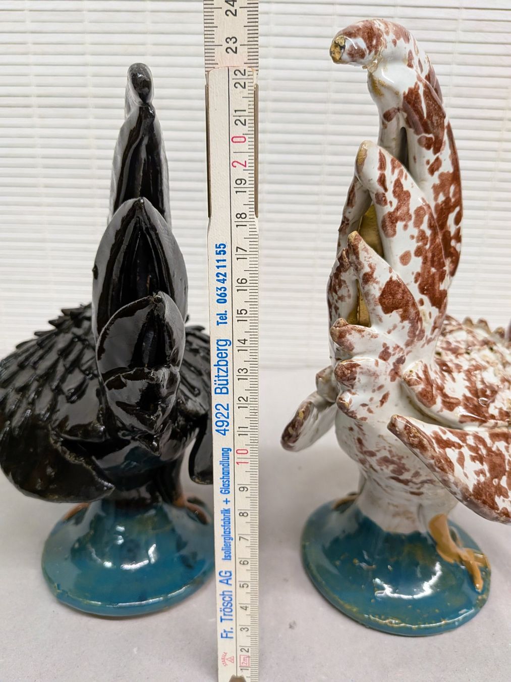 Sculptures & Statues: 2 signierte Kampfhähne vermutlich Tunesien – D'occasion à Emmen par Brockofsky 4