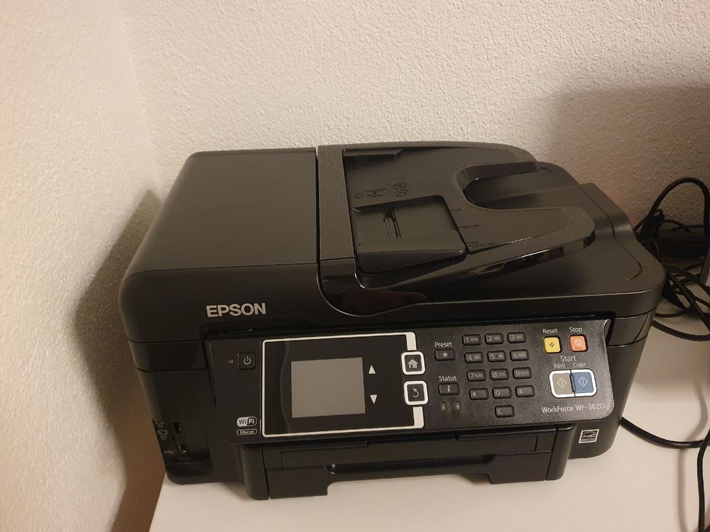 Epson Wf 3620dwf Workforce Duplexdrucker Inkltintenpatronen Kaufen Auf Ricardo 9349