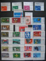 1951 - 1959 Werbemarken Eckrand / Bogenrand postfrisch **