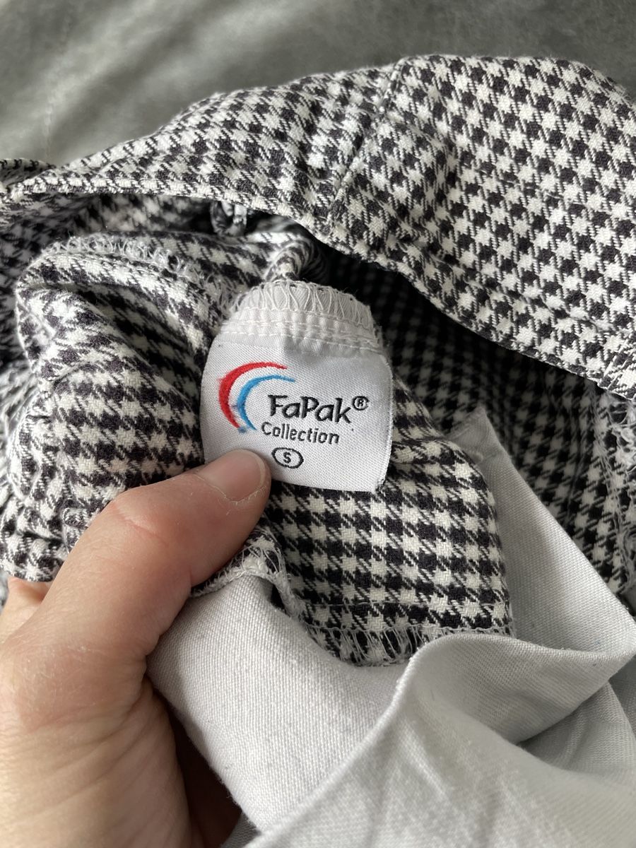 Hosen: Bäcker-/Kochhose kariert elastischer Bund  – Gebraucht aus Neuenkirch von balani 2