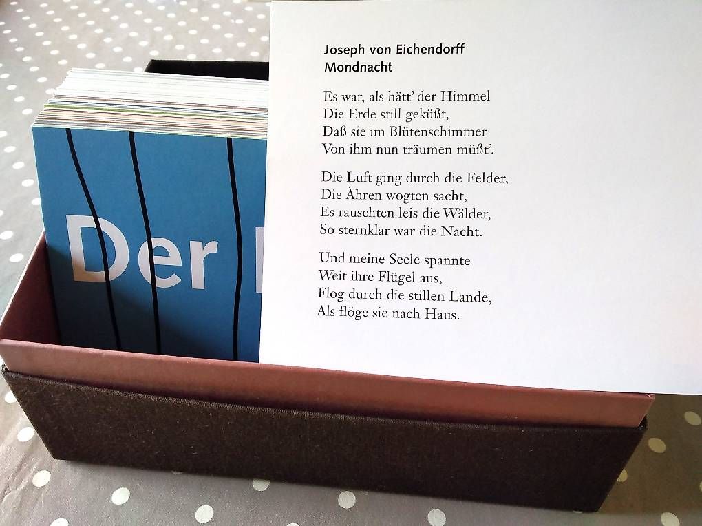Bücher: Der lyrische Zettelkasten – Gebraucht aus Uetendorf von kel_5hsq 2