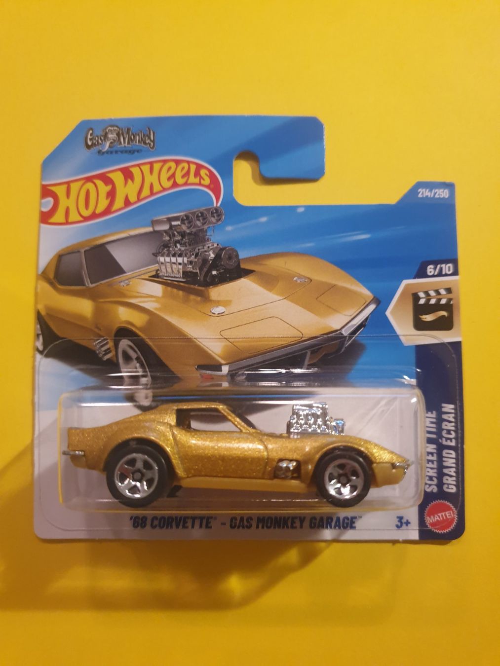 Hot Wheels Modellini d'auto: Hot Wheels '68 CORVETTE - GAS MONKEY GARAGE – Nuovo e nell'imballaggio originale da Oftringen venduto da Rotor 1
