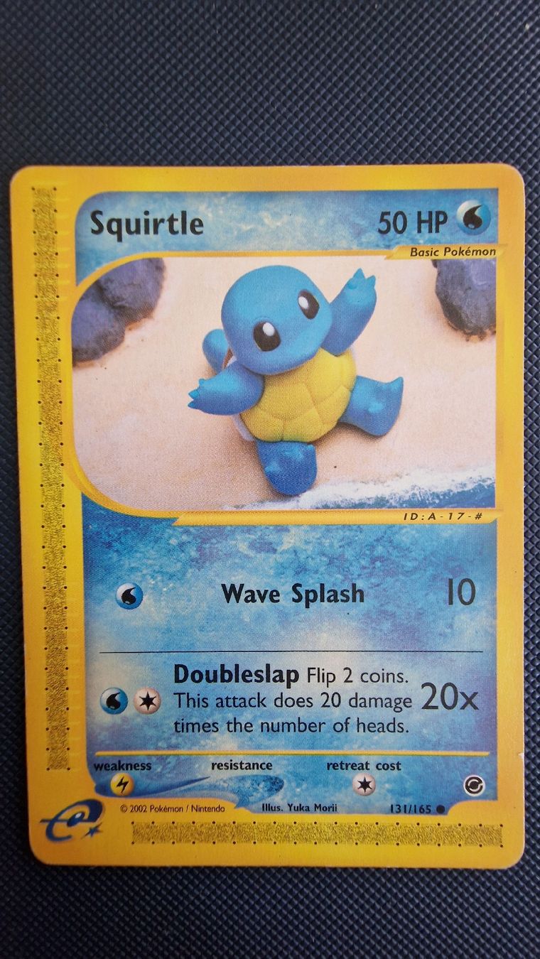 Pokémon Carte collezionabili: Squirtle #131 – Pokémon Expedition  – Usato da Veytaux venduto da PocketMonster