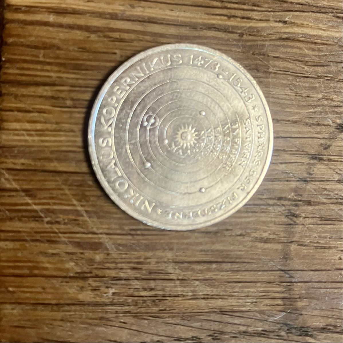 Tutti le monete: Pièce 5 Deutsche Mark 1973 Copernic état correct – Usato da Puidoux venduto da lemacos 4