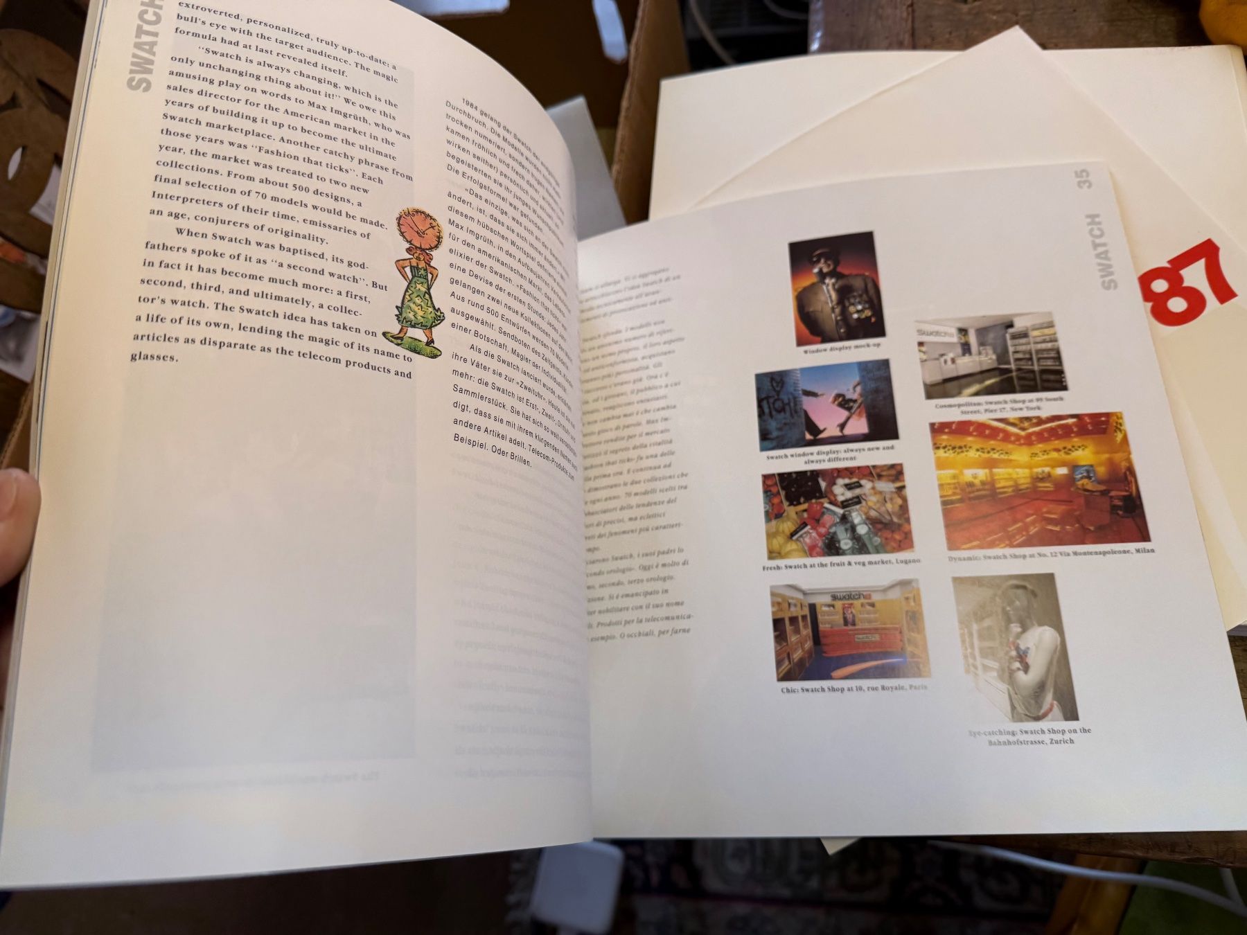 Libri: 2 Bücher Uhren Swatch – Usato da Bern venduto da Jwpm66 5