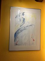 Bild tanzende Ballerina mit roten Ballerinas Fr.2100.—