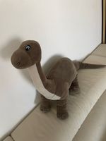 Stofftier Dinosaurier braun XL guter Zustand