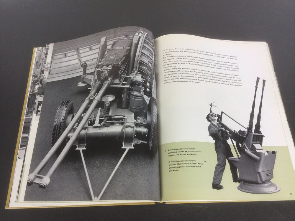 50 Jahre Werkzeugmaschinenfabrik Oerlikon Waffen Munition Kaufen auf