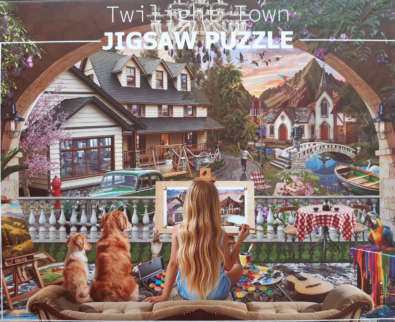 Puzzle: Puzzle Twilight Town 1000 Teile – Usato da Männedorf venduto da yamaha025