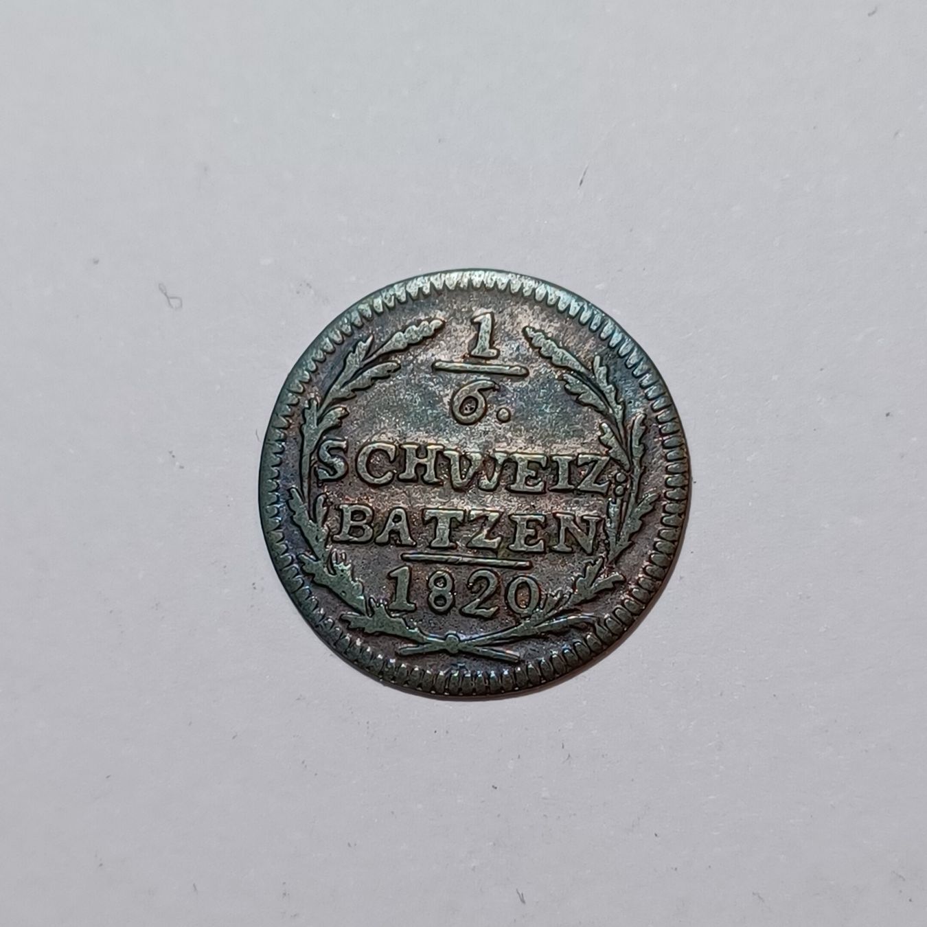 Tutti le monete: 1/6 Batzen 1820 Graubünden – Usato da Pfäffikon ZH venduto da Schweizer_Muenzen