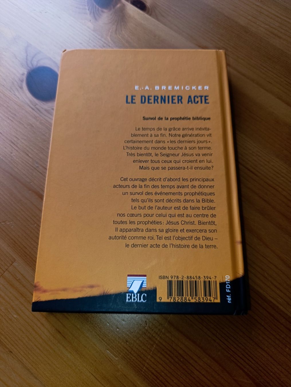 Bücher: Le dernier acte - E. A. Bremicker – Gebraucht aus Prangins von Timband 3