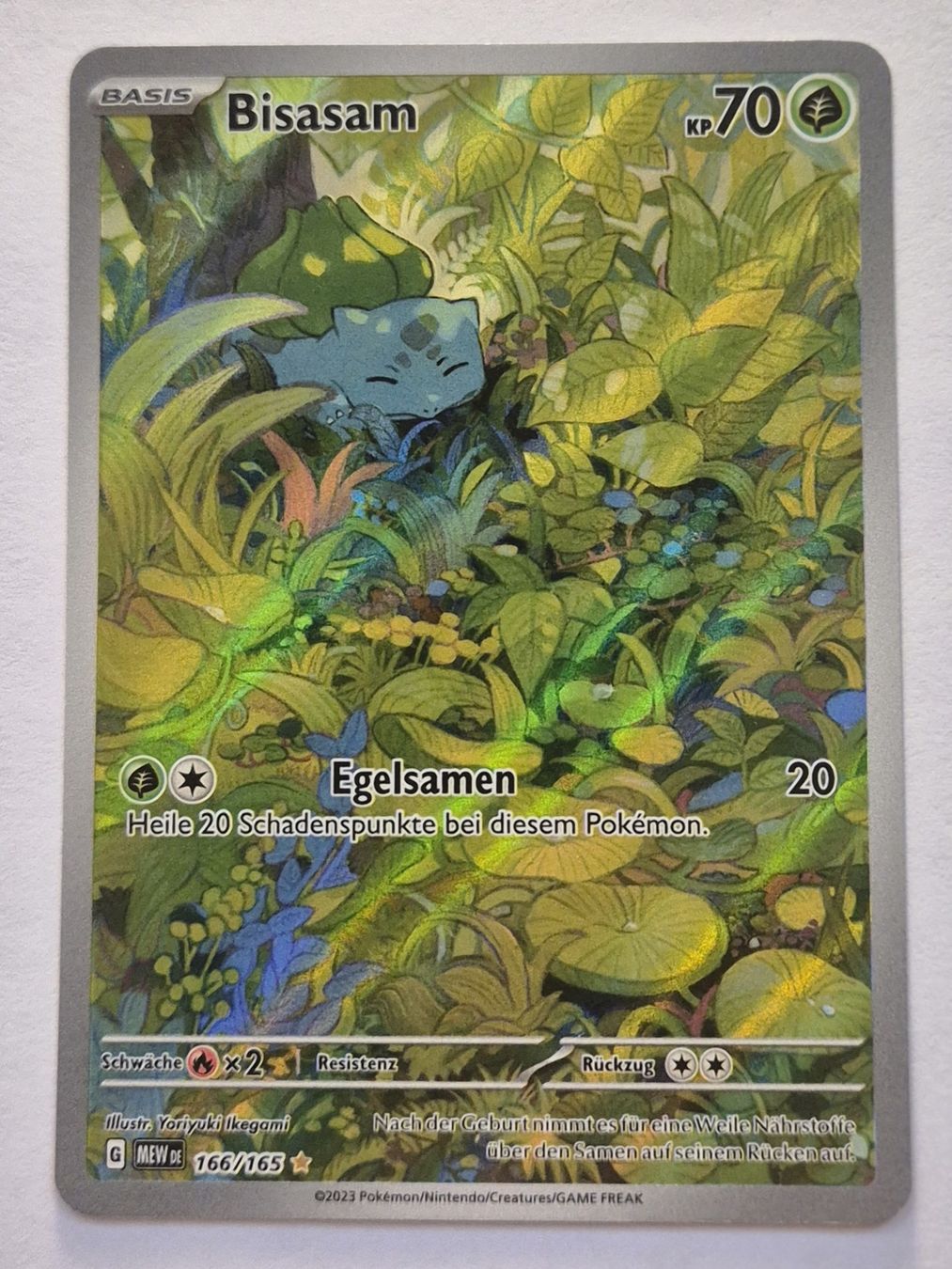 Pokémon Cartes à collectionner: Bisasam MEW 166/165 – Neuf (Voir description) à Oberrieden par ste_gsf8