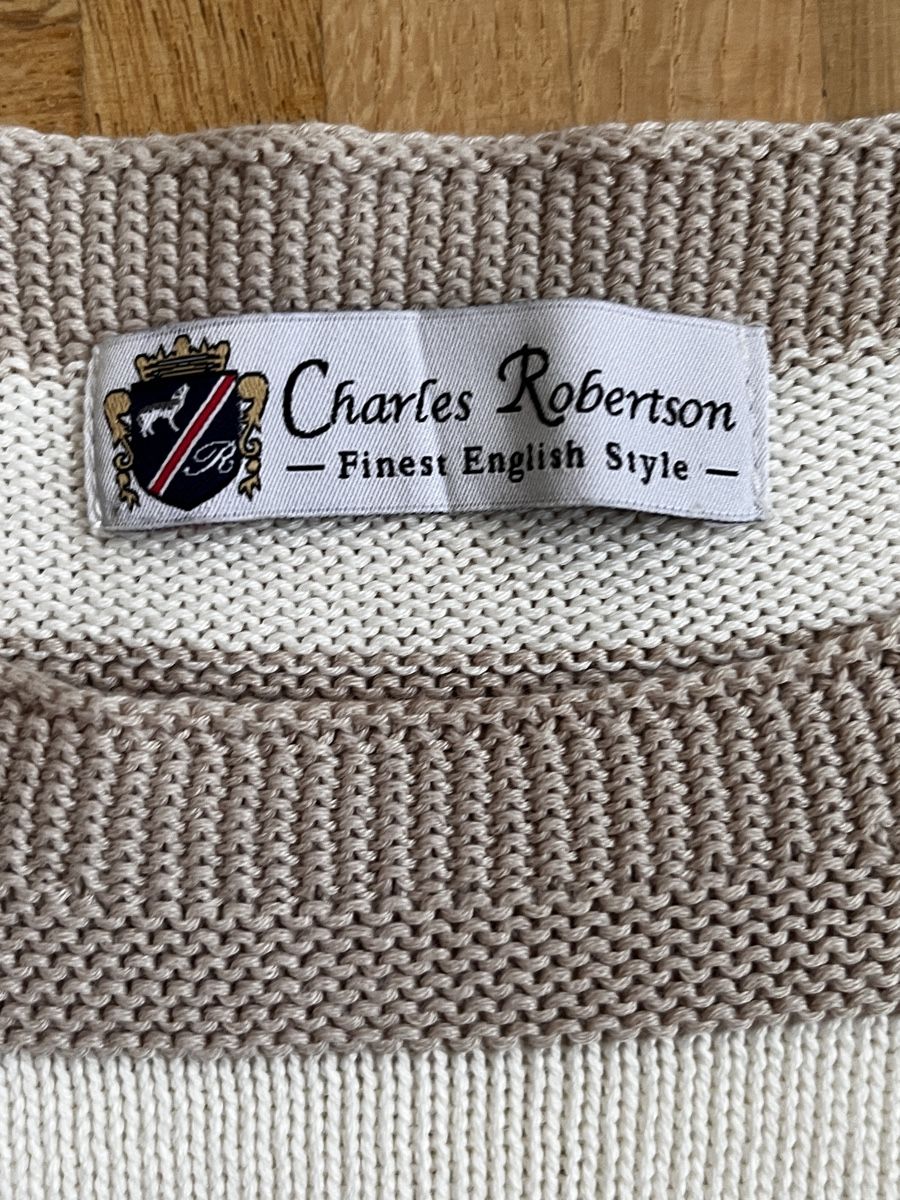Pullover & Sweatshirts: Charles Robertson Pullover, Gr. 40, Beige/Weiss – Gebraucht aus Zürich von Kleanthy 2