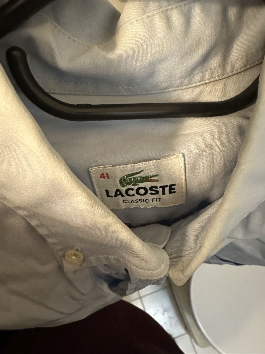 Lacoste Camicie: Chemise LACOSTE – Usato da Lausanne venduto da Tipouze 2