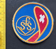 SfS Schweizerischer Ski-Verband, Logo/ Aufnäher vintage