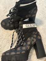 Stiefeletten Guess Damen Schwarz Logo Grösse unbekannt