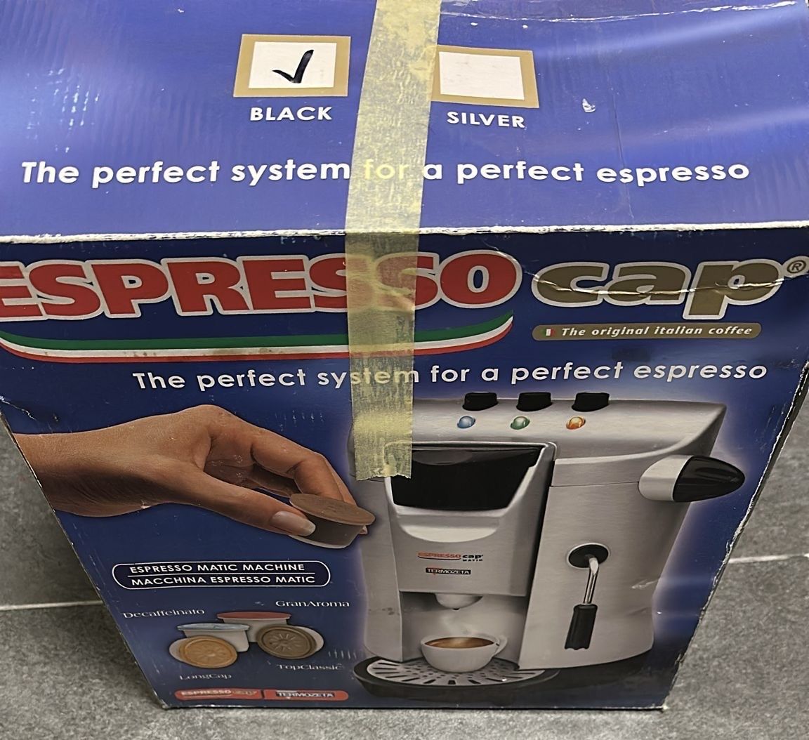 Macchine per caffè & Macchine per espresso: Espresso Cap Kaffeemaschine - Ungeöffnet! – Nuovo (secondo la descrizione) da Turgi venduto da bild95