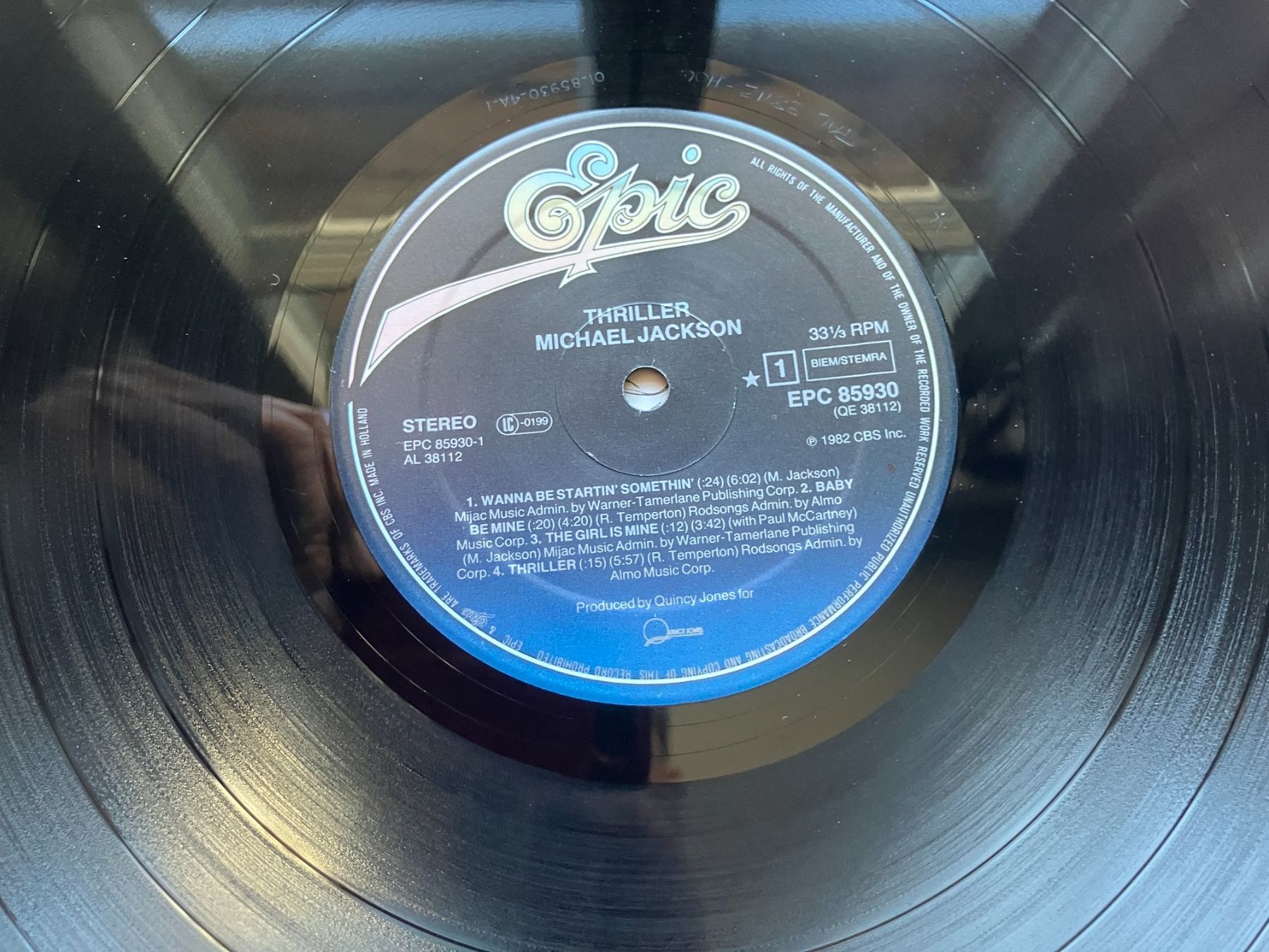 Dischi in vinile: Michael Jackson – Usato da Aarwangen venduto da Jukebox3 7