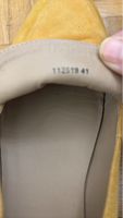 Gelbe Wildleder Schuhe, Grösse 41, ideal für den Herbst!
