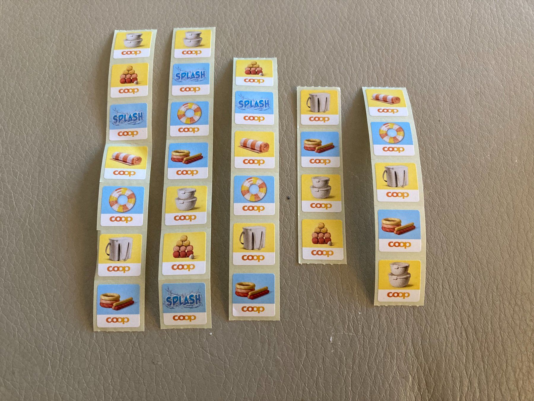 Coop Raccolte di bollini & punti: SPLASH  29 timbres/Marken – Nuovo (secondo la descrizione) da Orbe venduto da Troptroc