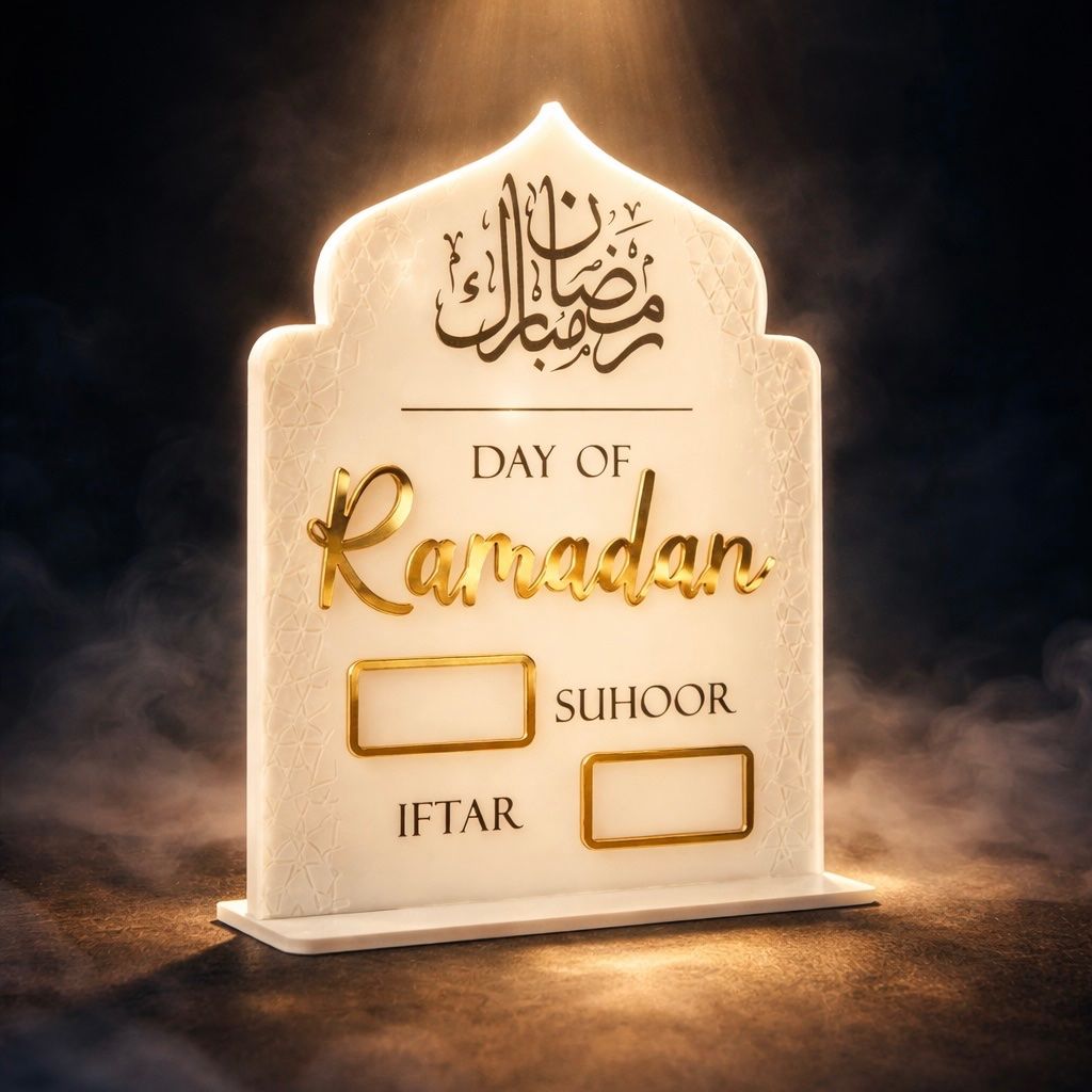 Tutte le decorazioni: 2D Acryl Ramadan Countdown Kalender OUTLET ✨ – Usato da Volketswil venduto da Outlet-LG 1