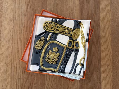 Hermès Paris Carré 90 „Brides de Gala“ – Hugo Grygkar