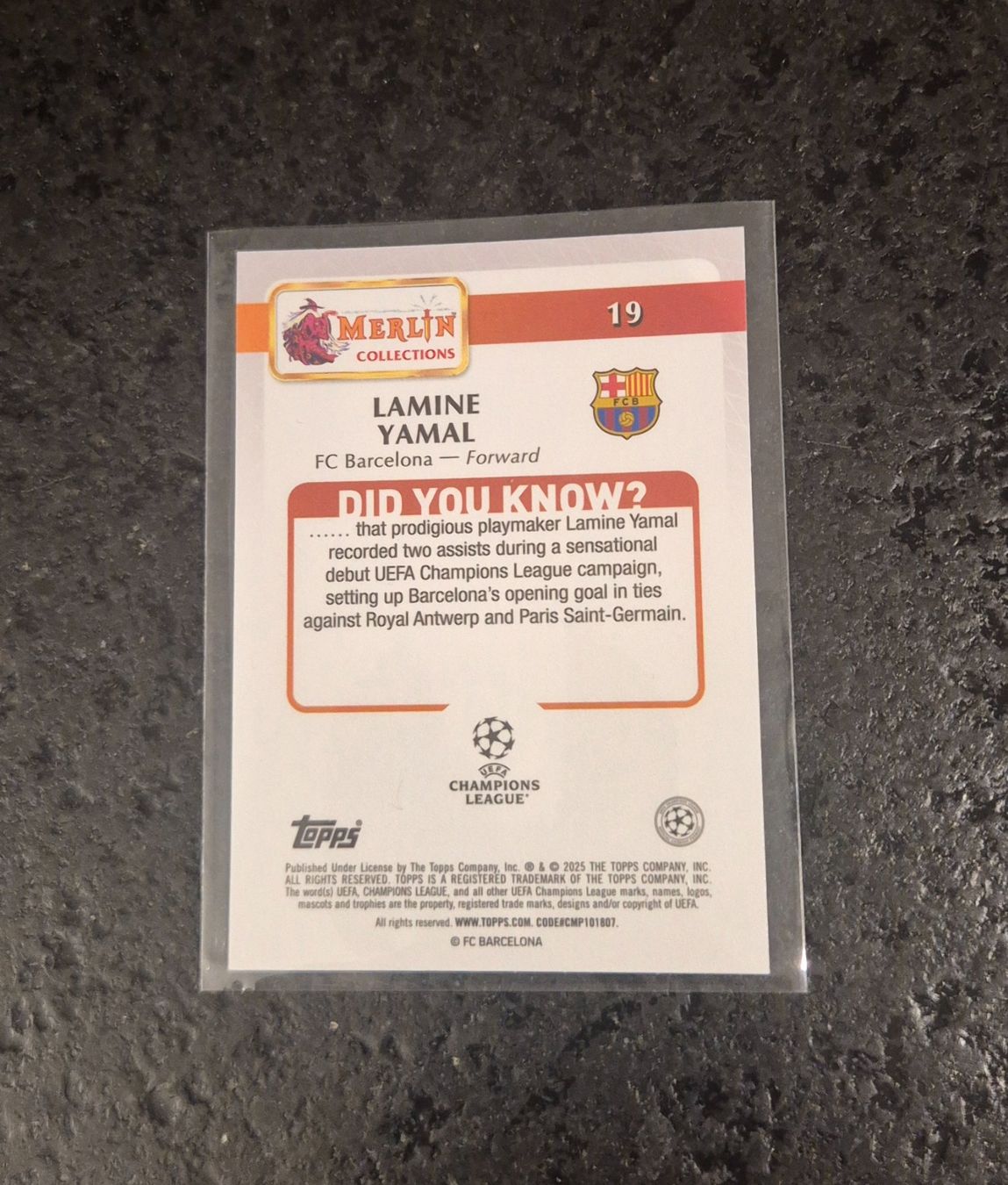 Topps Carte collezionabili: Lamine Yamal - Barcelona - Topps – Nuovo (secondo la descrizione) da Burg AG venduto da Danoe 1