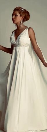New beautiful summer Greek style dress with stones size S