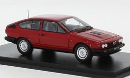 Alfa Romeo GTV6 1980-1986 rot / schwarz     1:43 von Spark
