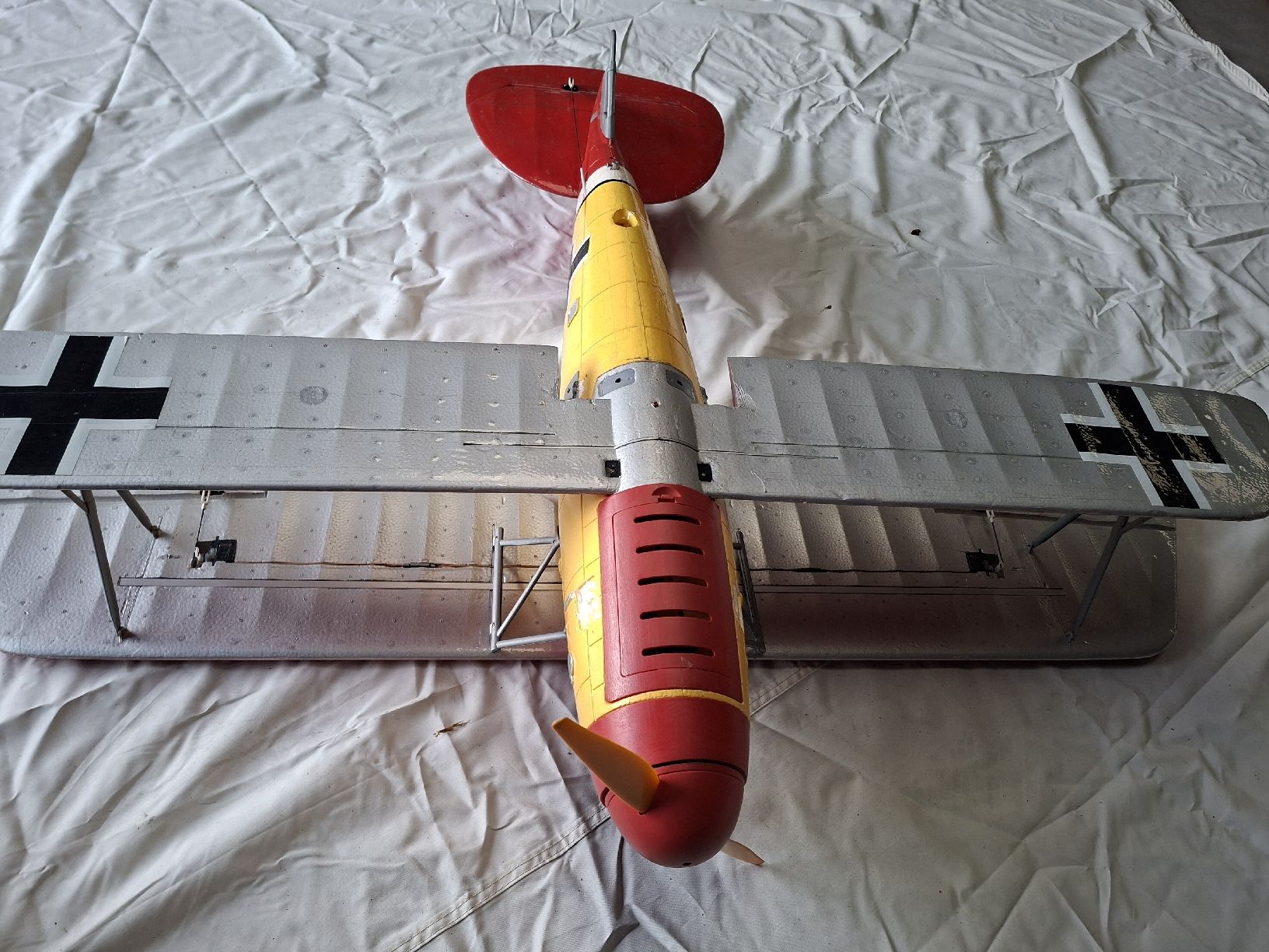 Modellbausätze & Standmodelle: RC Modellflugzeug Doppeldecker Albatros – Gebraucht aus Kallern von Slobsen 6