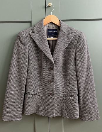 Giorgio Armani Blazer, Kaschmir, Gr. 34, Top Zustand!