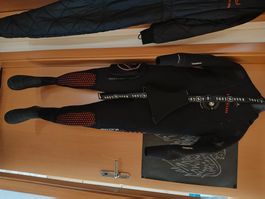 Aqua Lung Blizzard Neopren Tauchanzug, Grösse M -Mit Zubehör