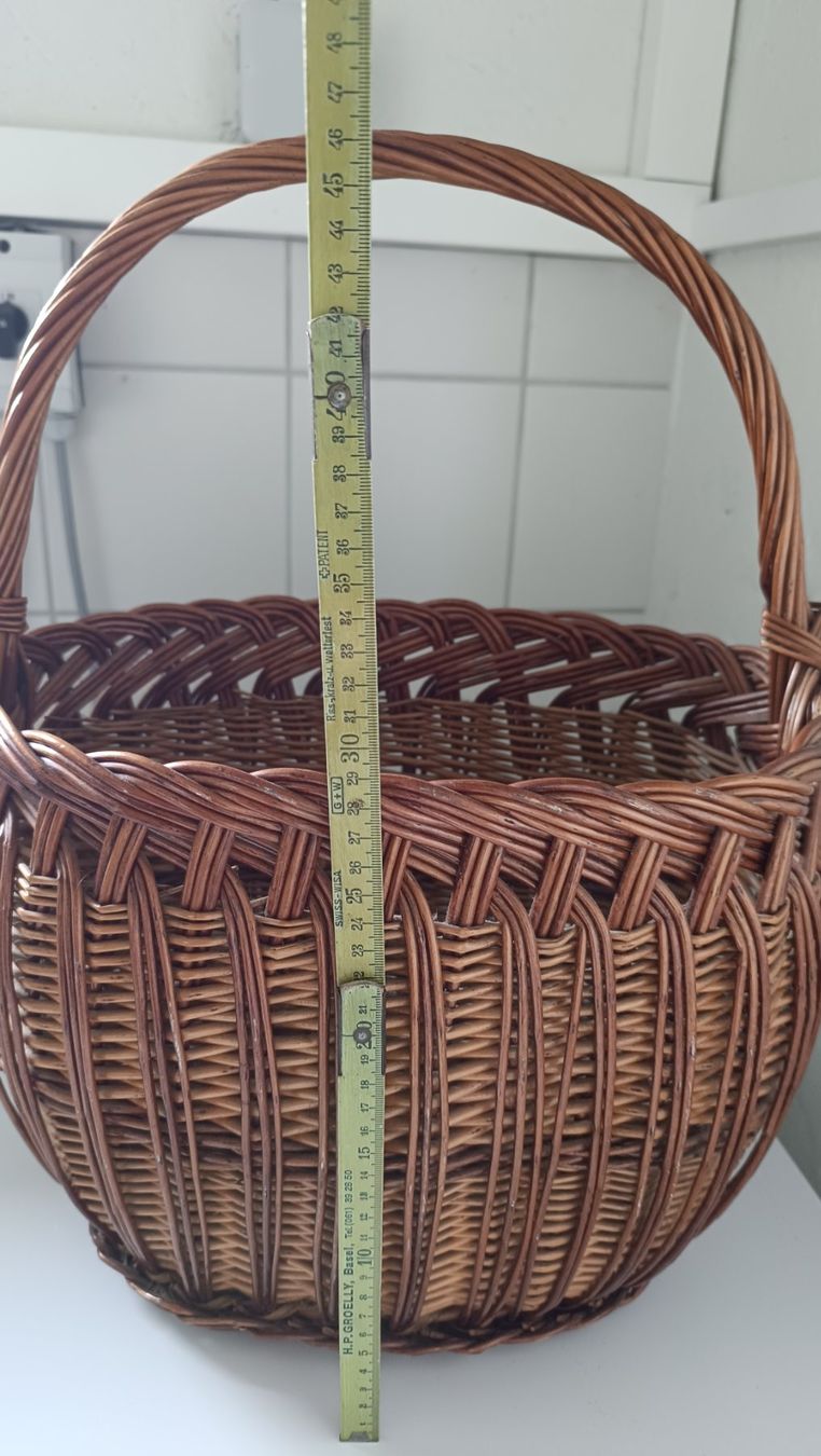Autres articles pour la maison: Schöner Weide Korb gross vintage – D'occasion à Zürich par Jul69 5