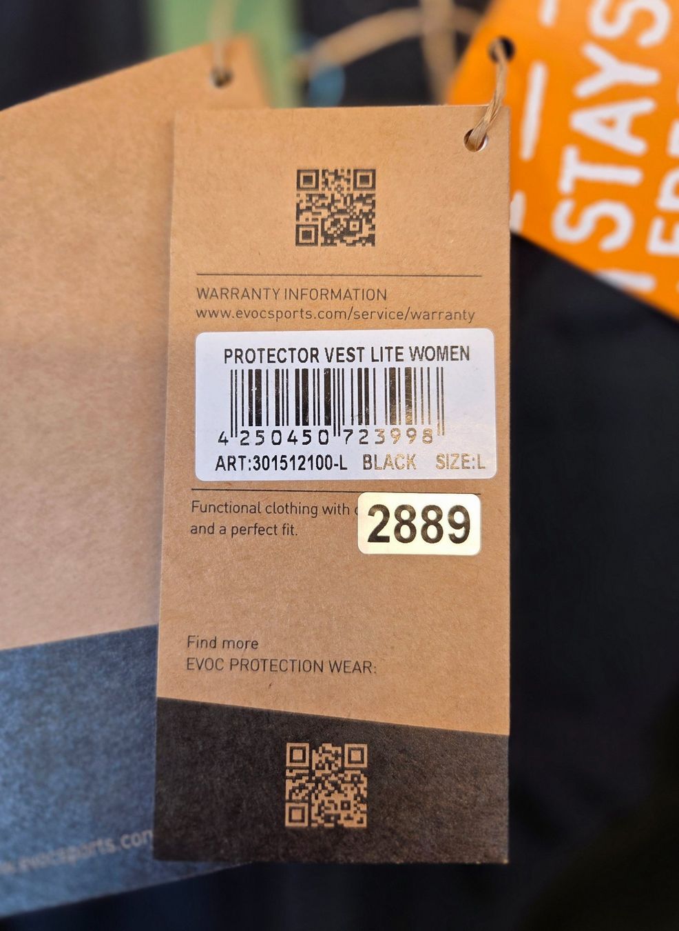 Evoc Protezioni & Imbottiture: EVOC Damen Protektorweste Lite Damen Gr. L – Nuovo e nell'imballaggio originale da Braunau venduto da Brand-Store 8