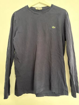 Lacoste Longsleeve dunkelblau Herren Gr. M (4)