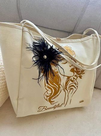 vintage bag - you are beautiful - Umhängetasche