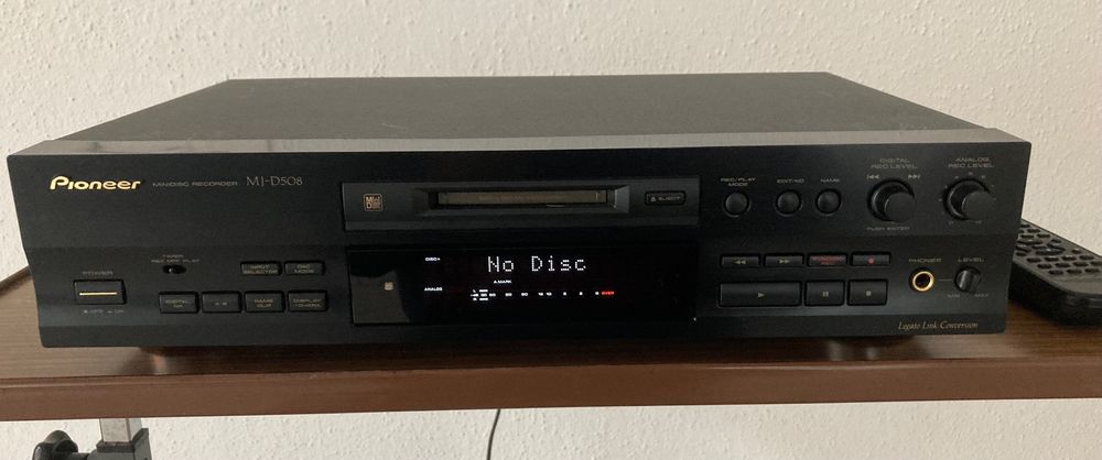 Pioneer Minidisc Recorder MJ-D508 mit Fernbedienung | Kaufen auf Ricardo
