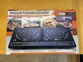 Neuer Induktionskocher ART-LAND 3100 Watt Doppelplatte