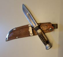 Jagdmesser P. Holmberg Eskilstuna Schweden, Hirschhorn