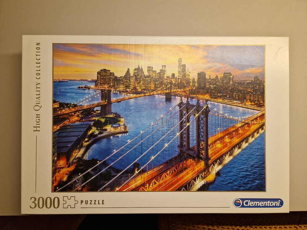 Clementoni Puzzle New York 3000 Teile - Komplett! (Gebraucht) in Biel ...