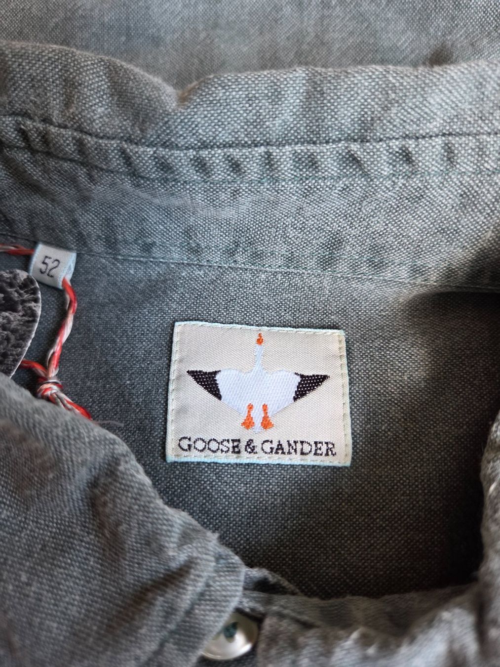 Chemises: Vintage Goose & Gander Hemd Baumwolle Gr.52 – D'occasion à Bern par -Aniko- 4