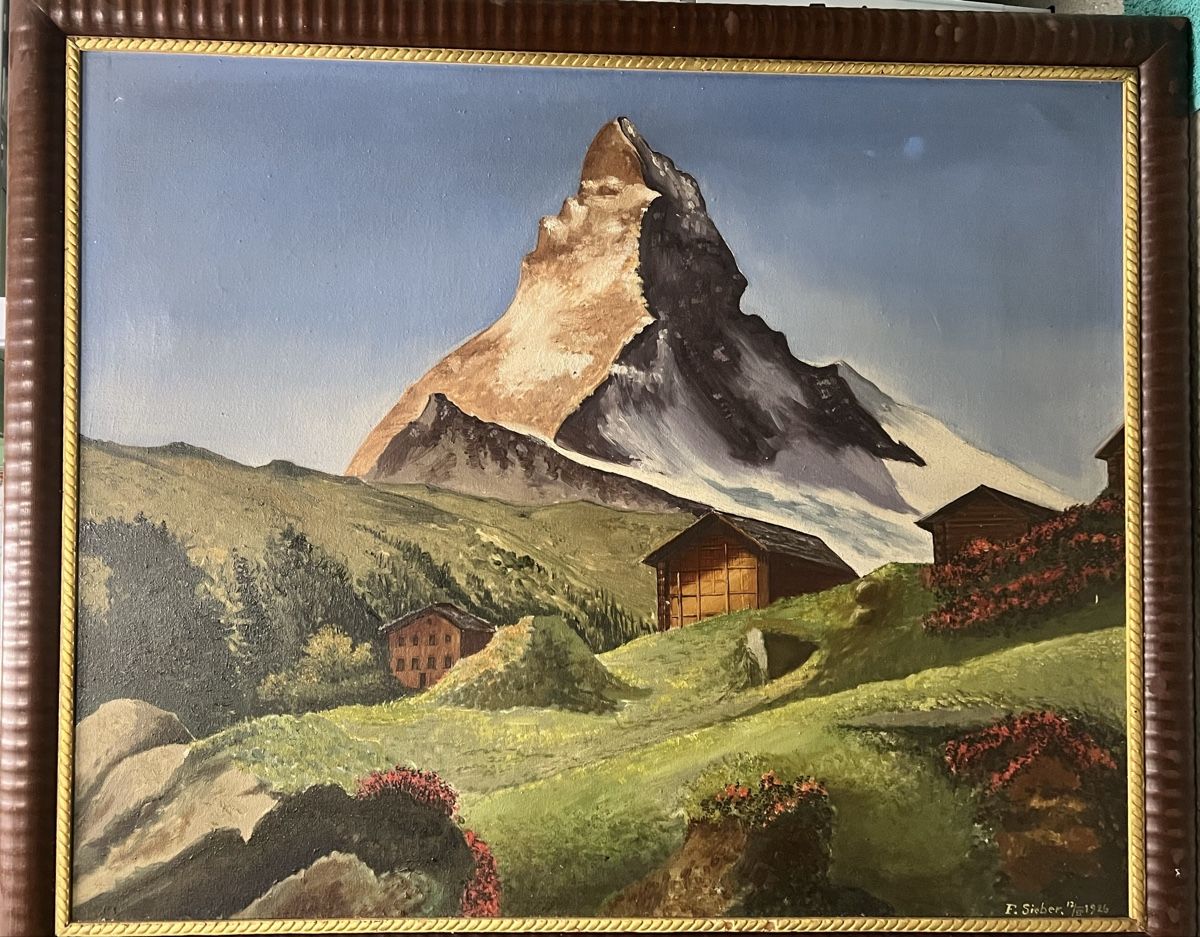 Foto & Immagini: Matterhorn Wallis Bild 1926 – Usato da Sevelen venduto da Ritiplampi