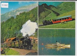 Brünig-Dampf-Bahn - Brienz-Rothorn-Bahn - Raddampfer