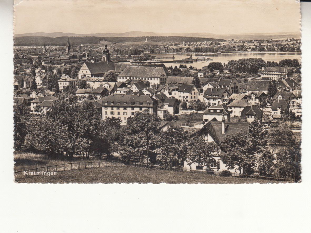 Ansichtskarten: Kreuzlingen ca. 1940, zensuriert – Gebraucht aus Bürglen TG von StampGraf