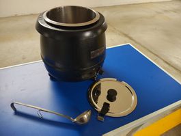 elektrischer Suppenkessel 8 Liter mit passender Schöpfkelle