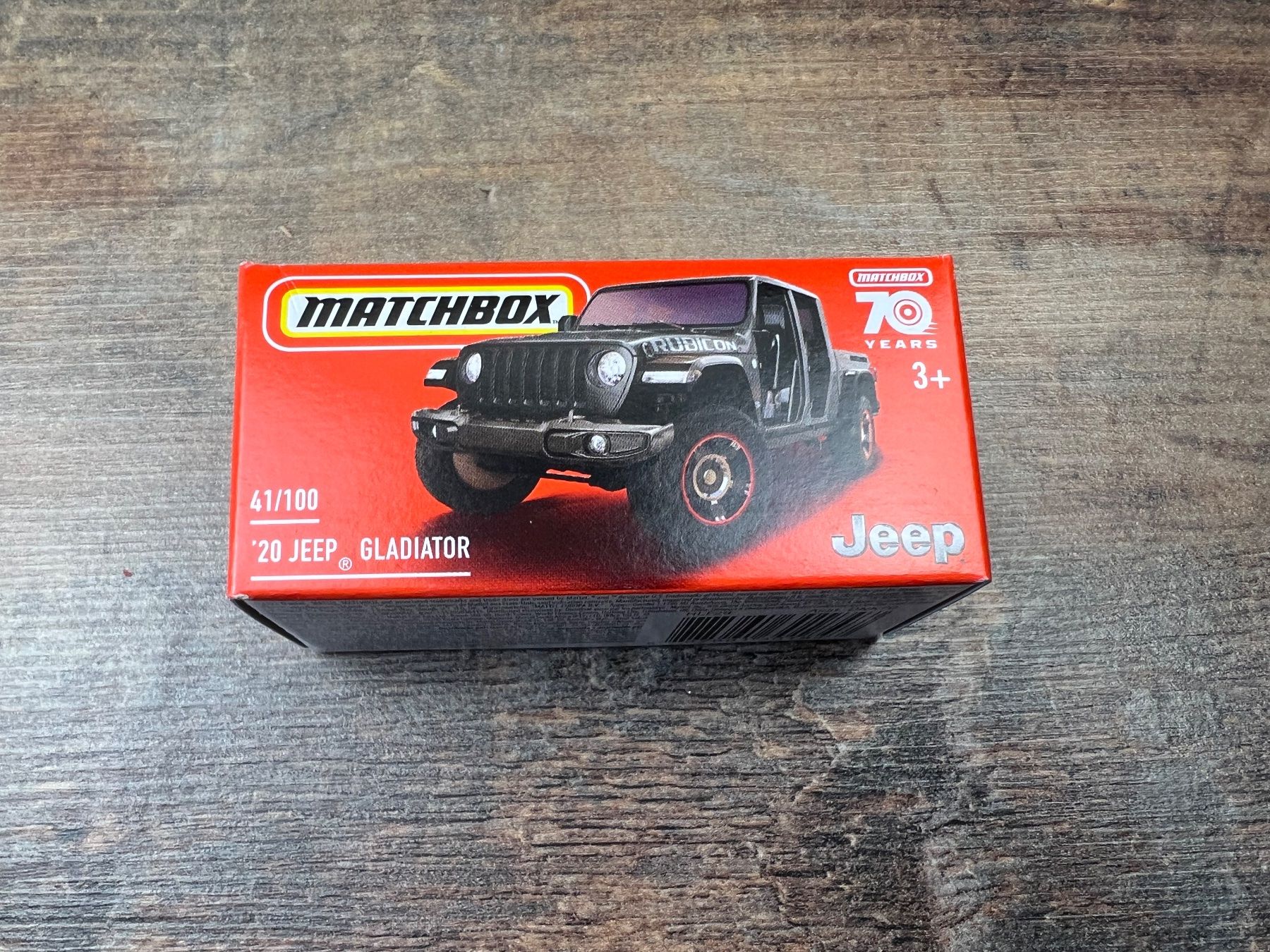 Matchbox Modellautos: Matchbox Auto 70 Years edition 20 JEEP GLADIATOR 41/100 – Neu und originalverpackt aus Hallau von R.R.91