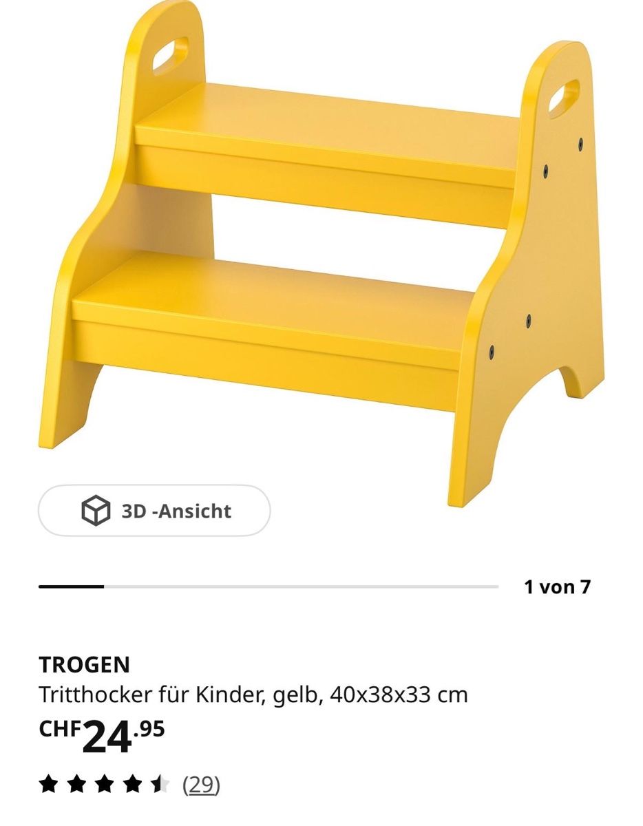 Sgabelli: Tritthocker für Kinder – Usato da Unterentfelden venduto da Anton_Udovcic